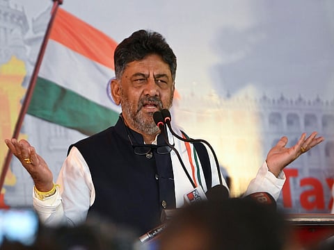 Karnataka Dy CM DK Shivakumar 