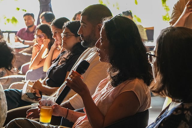 Participant asks a question