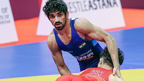 Indian wrestler Aman Sehrawat banned for weight violation, to miss 2026 Asian Games