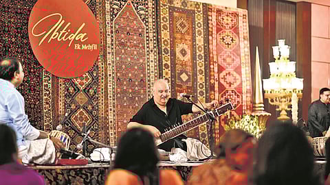 Where Classical notes breathe again with Ustad Shujaat Hussain Khan