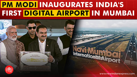 PM inaugurates phase 1 of Navi Mumbai International Airport | India's Digital airport