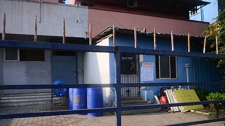 Sresan Pharma unit in Kancheepuram District, where Coldrif cough syrup was manufactured. 