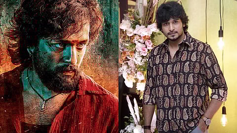 A poster for Lenin (L) and Pramod (R)