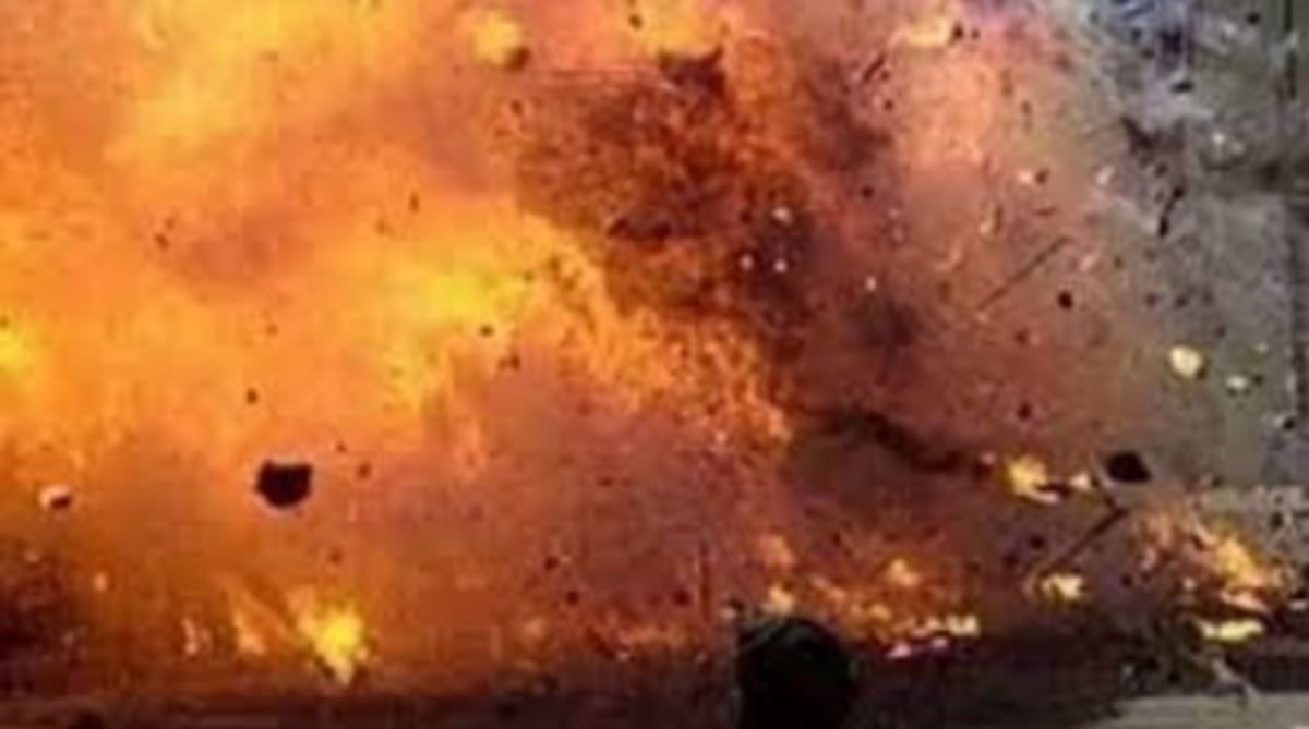 Blast at J-K police station while handling samples of explosives seized in Faridabad; eight injured Blast at J-K police station while handling samples of explosives seized in Faridabad; eight injured
