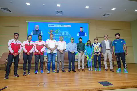 Himanshu Jakhar earlier won gold in javelin at the Junior Asian Athletics Championship at Saudi Arabia