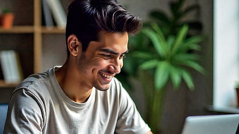 Online, and very much on point