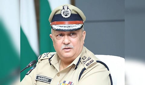 Director General of Police (DGP) Harish Kumar Gupta.