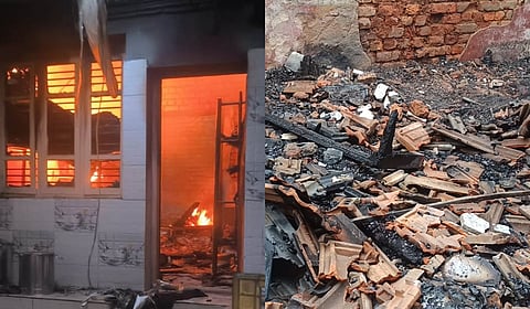 All 53 students were staying at the boarding facility in the institution. At around 4 am on Thursday, thick smoke filled the school building.