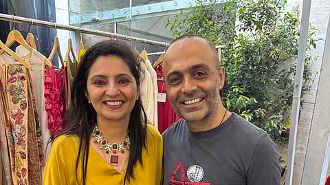 Nidhi Kataria and Raj Shroff