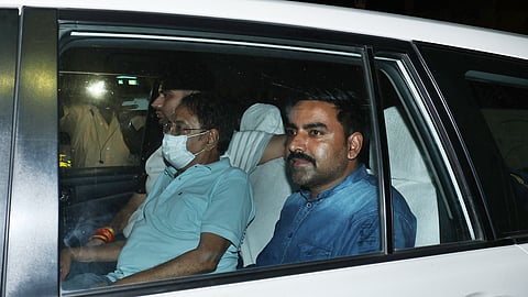 Ranganathan, owner of Sreshan Pharmaceuticals, been taken from Saidapet court in Chennai on Thursday after his arrest by the Madhya Pradesh SIT in connection with the deaths of six children linked to a contaminated cough syrup.