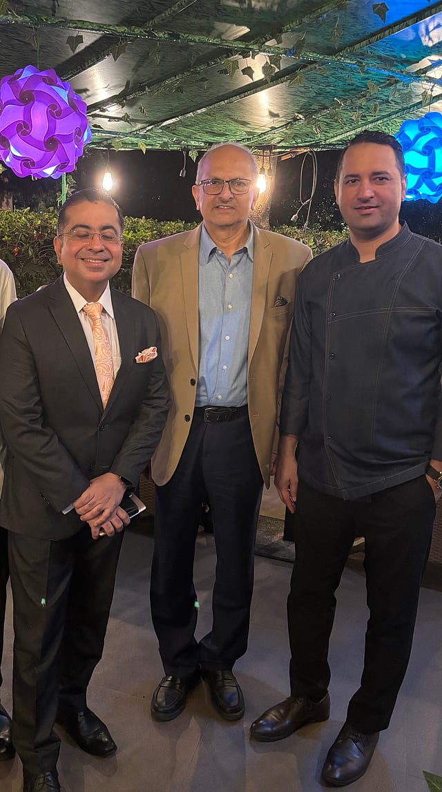 From left: Gaurav Shiva, Chetan Kamani & Jaiprakash