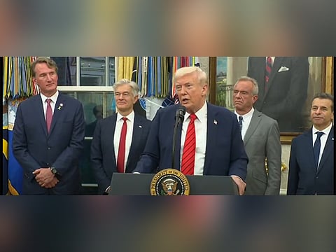 Trump reacts to 2025 Nobel Peace Prize, says Venezuelan opposition leader accepted it "in honour" of him