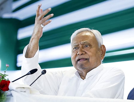  JD(U) President and Bihar CM Nitish Kumar