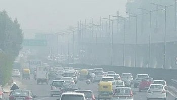 Stifling weather conditions contributed to the rise in air pollution on Sunday, October 19, 2025