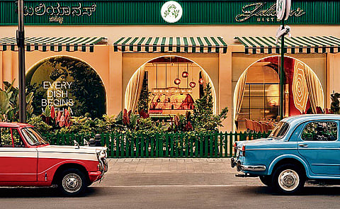 Global flavour, local charm