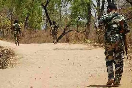 The incident took place at a forest in Kandlaparti village under Bhopalpatnam police station area when a team of STF, a unit of the state police, was out on an area domination operation