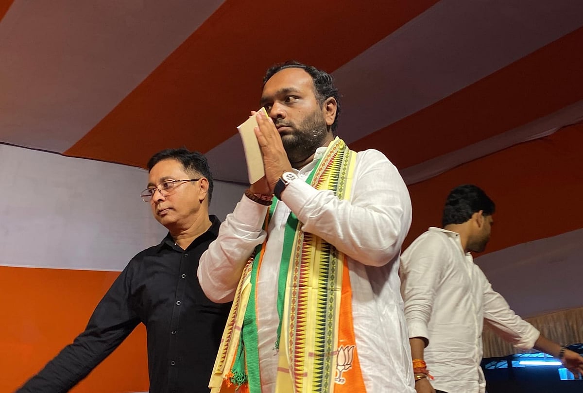 Setback for BJD as former minister's son Jay Dholakia joins BJP ahead of Nuapada bypoll