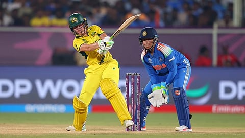 Australia completed the chase in 49 overs, with one over to spare.