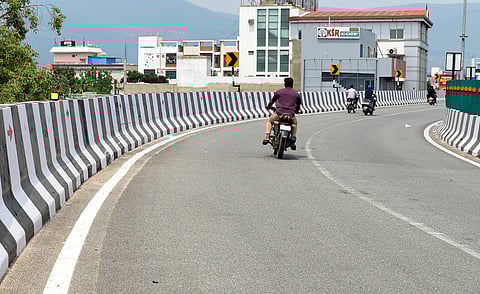 Garuda Varadhi flyover in Tirupati.