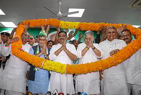 Former political strategist and Jan Suraaj Party chief Prashant Kishor.