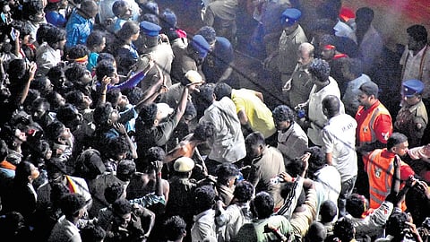 One of the petitioners claimed that he was persuaded by an AIADMK member to sign documents which was later used to file a plea in the SC 