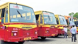 KSRTC buses