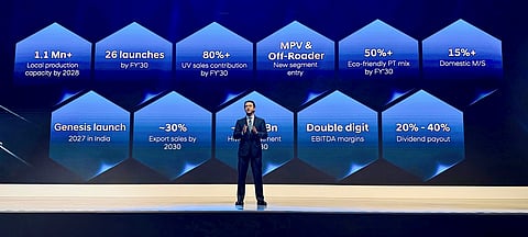 This was announced by Hyundai Motor Co President and CEO Jose Munoz. (Photo | Special arrangement)