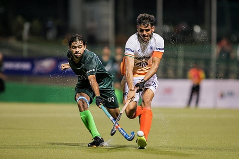 India played out a 3-3 draw against the traditional rivals in their third group-stage match of the ongoing age-group tournament.