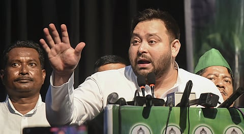 RJD leader Tejashwi Yadav.