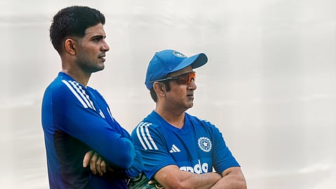Shubman Gill and coach Gautam Gambhir