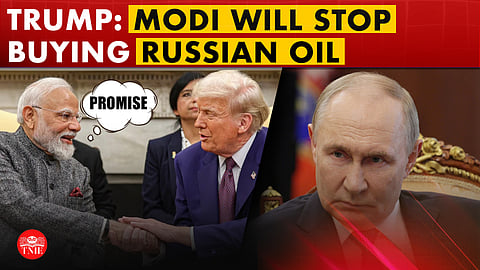 Donald Trump claims PM Modi promised that India will stop buying Russian oil
