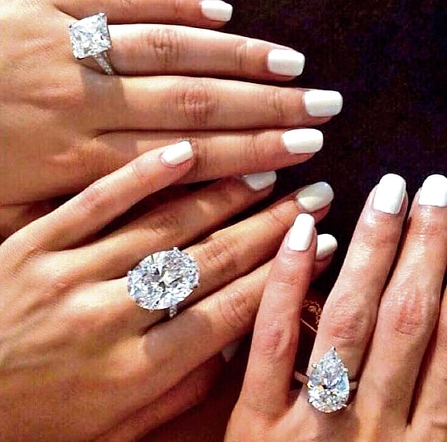 Rocking it: Footballer Cristiano Ronaldo’s proposal ring put big rocks on the map. Don’t shy away from flaunting your own monster—whether natural or lab-grown