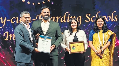 The award was presented in New Delhi on October 14.