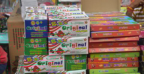 The Supreme Court earlier in the day relaxed its ban on firecrackers in Delhi, allowing the sale and use of green variants between October 18 and 21