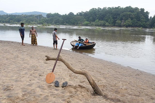 Coracle rides at Periyar