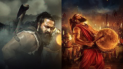 Rishab Shetty in stills from Kantara: Chapter 1