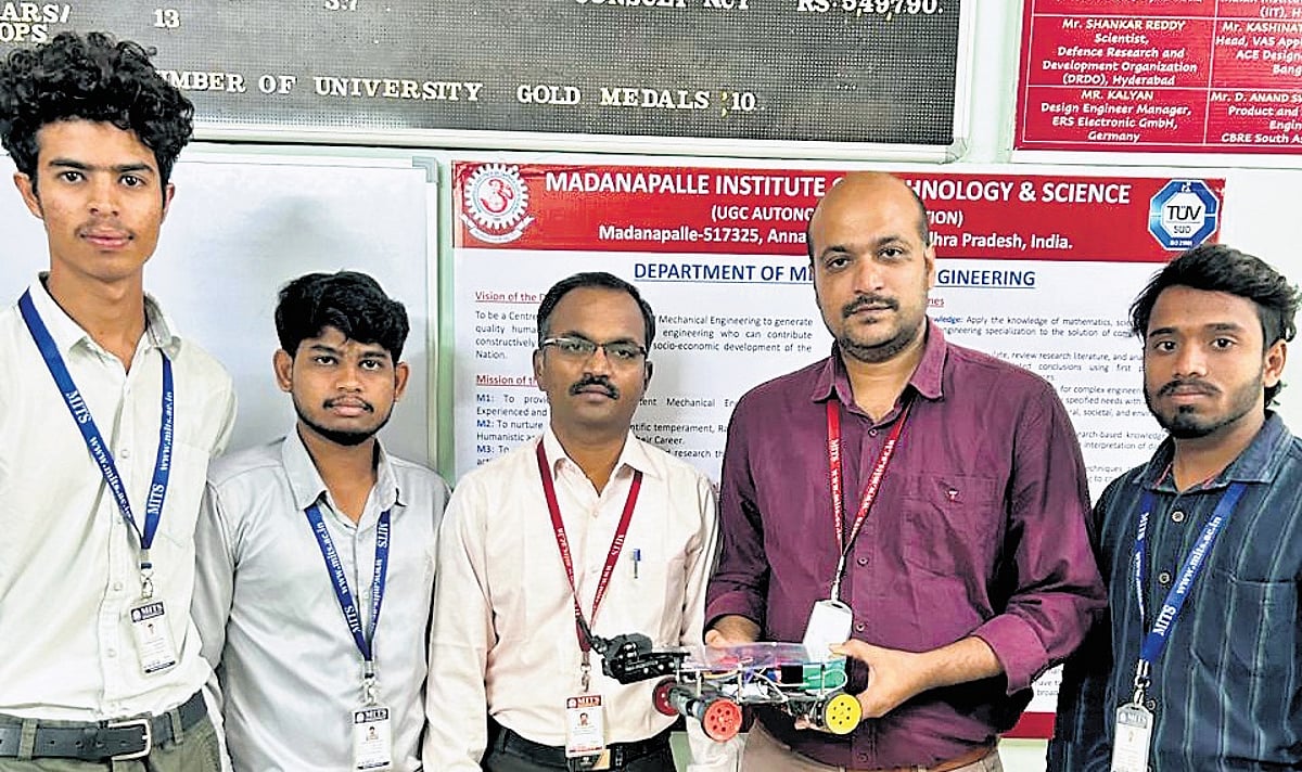 Innovative Rover Developed by Students Promises to Save Lives in Disasters