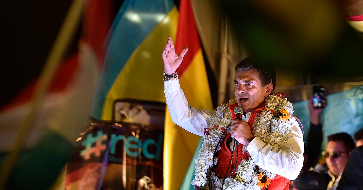 Bolivia elects center-right president Rodrigo Paz, ending two decades of socialism Bolivia elects center-right president Rodrigo Paz, ending two decades of socialism