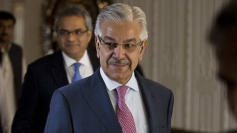 Pakistan's Foreign Minister Khawaja Mohammad Asif
