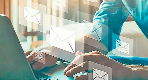 For the past year, these unidentified persons have been impersonating her ex-husband and circulating defamatory emails to her workplace.