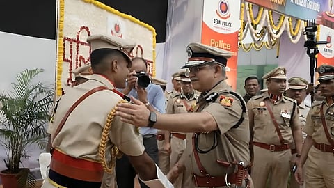 Delhi Police Commissioner Satish Golchha paid heartfelt tribute to the dedicated police personnel who made the supreme sacrifice in the line of duty.