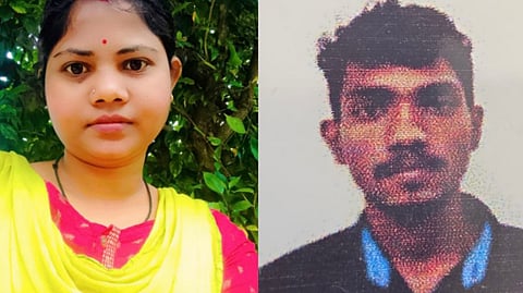 Seema Nayak (L) and Rakesh Patra, live-in partners end life in Jigani.