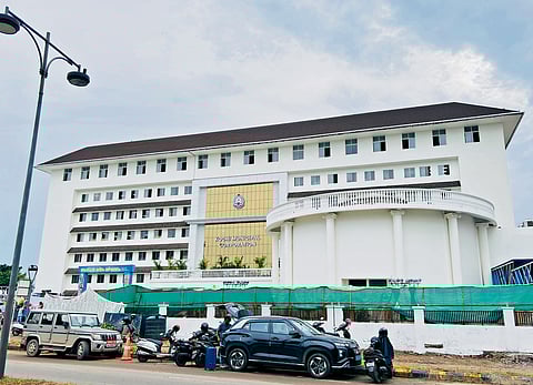 The new corporation office building, which was inaugurated on Tuesday.