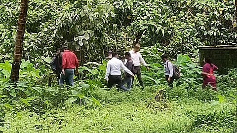 SIT searches the alleged burial sites in Dharmasthala village.