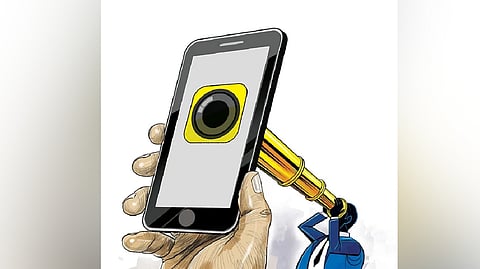 The state police chief conveyed his decision to collect the police officers’ social media data to district chiefs in the last week of September