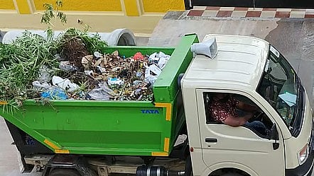 The collected diyas and idols are being sent to construction and demolition waste processing plants to ensure environmentally safe management of festive waste. 