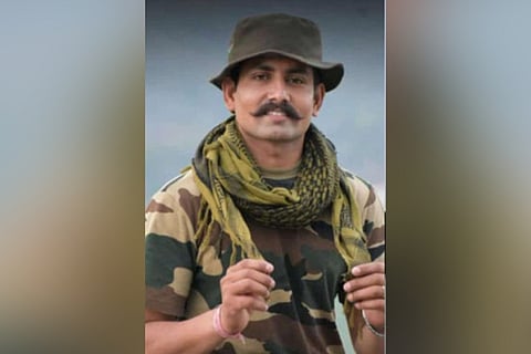 Army jawan Bharatbhai Bhetaria