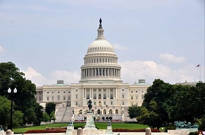 The U.S. Capitol is photographed on the 37th day of the government shutdown, Thursday, Nov. 6, 2025, in Washington.