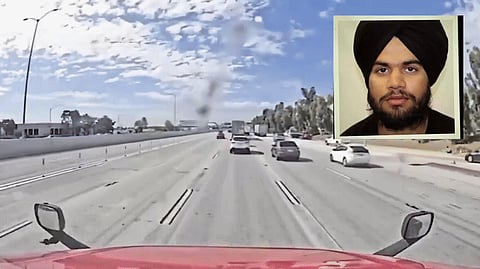 According to the California Highway Patrol, Singh was driving a speeding semi-truck and failed to apply the brakes before crashing into slow-moving traffic stuck in congestion on Interstate 10 in San Bernardino County.
