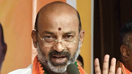 Union Minister of State for Home Affairs Bandi Sanjay Kumar